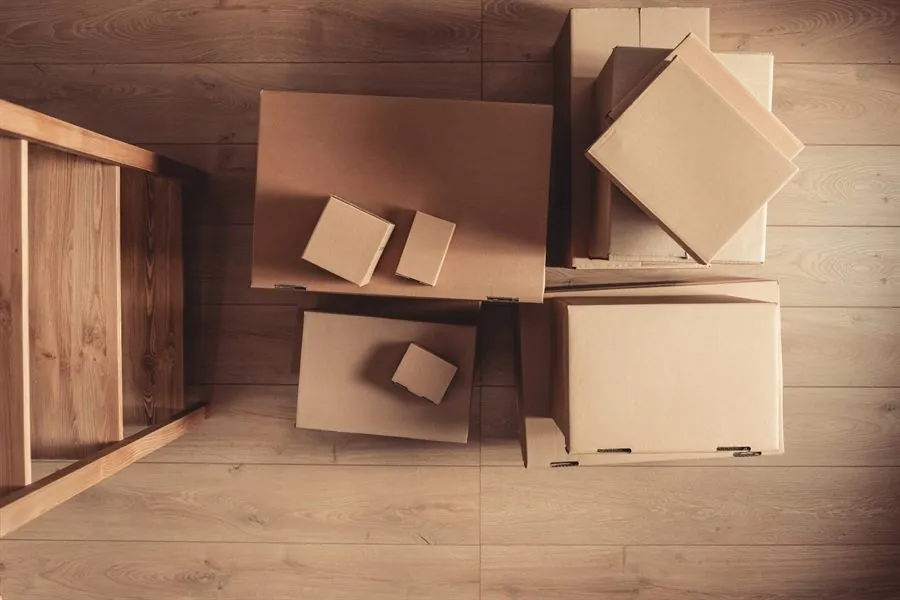 Embalaje de muebles con mantas